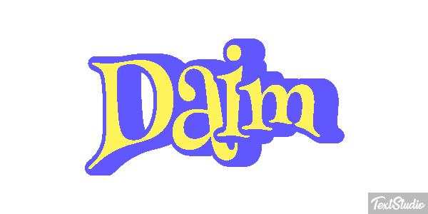 Daim Text effect