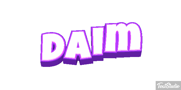 Daim Text effect