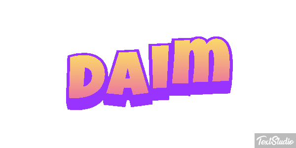 Daim Text effect