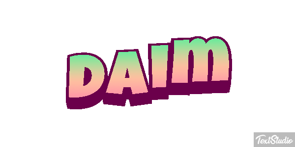 Daim Text effect