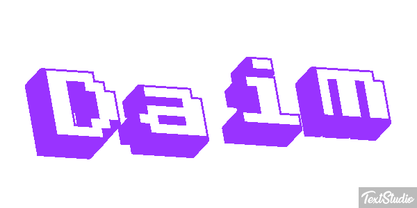 Daim Text effect