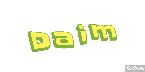 Daim Text effect