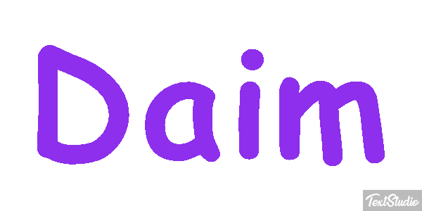 Daim Text effect