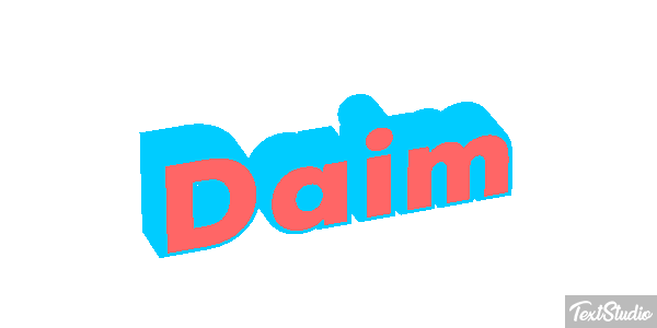 Daim Text effect