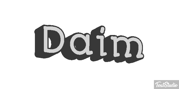 Daim Text effect