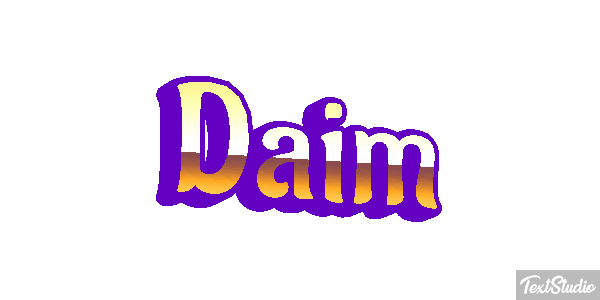 Daim Text effect
