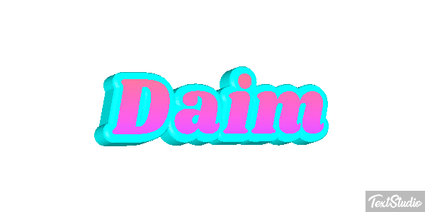 Daim Text effect