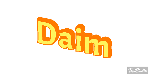 Daim Text effect