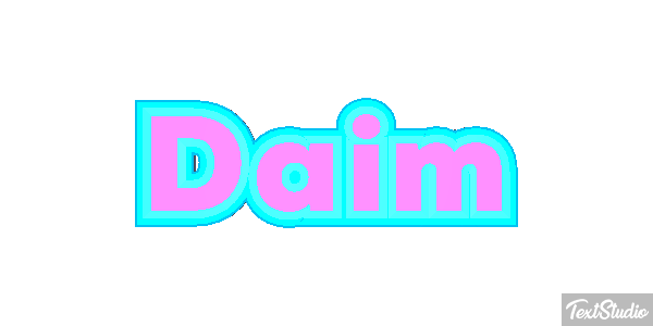 Daim Text effect