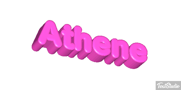 Athene Text effect