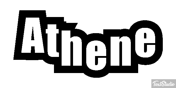 Athene Text effect