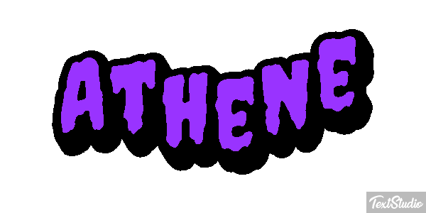 Athene Text effect