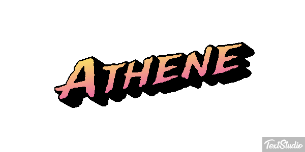 Athene Text effect