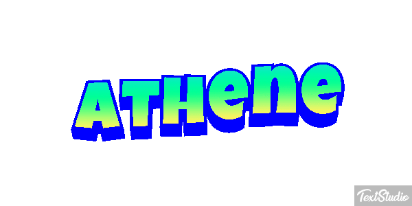 Athene Text effect