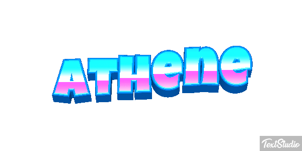 Athene Text effect