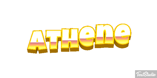 Athene Text effect