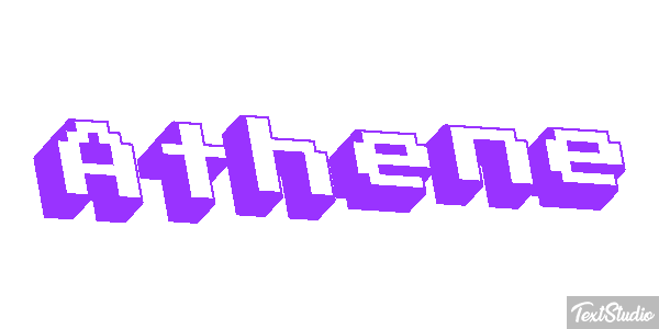 Athene Text effect