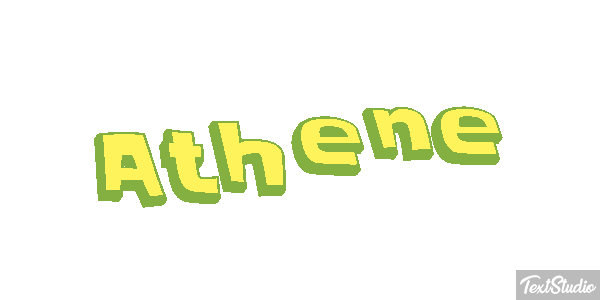 Athene Text effect