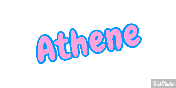 Athene Text effect