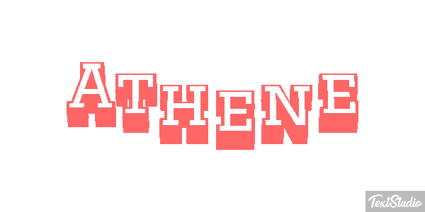 Athene Text effect