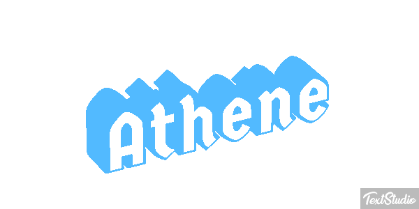 Athene Text effect