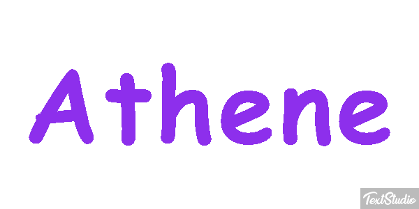 Athene Text effect