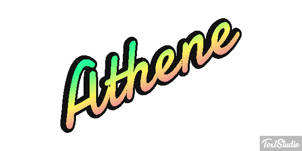 Athene Text effect
