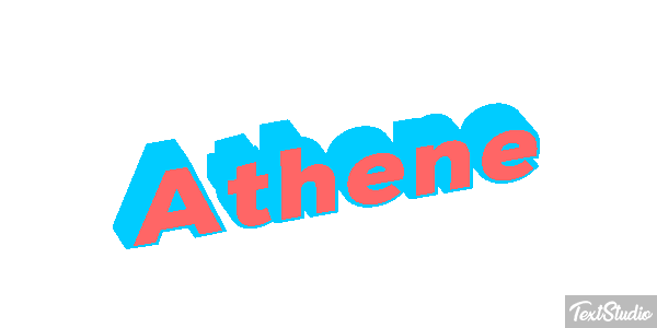 Athene Text effect