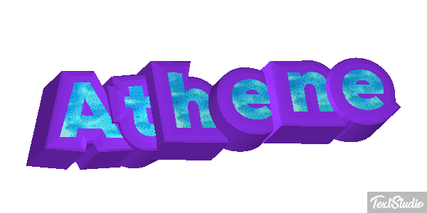 Athene Text effect