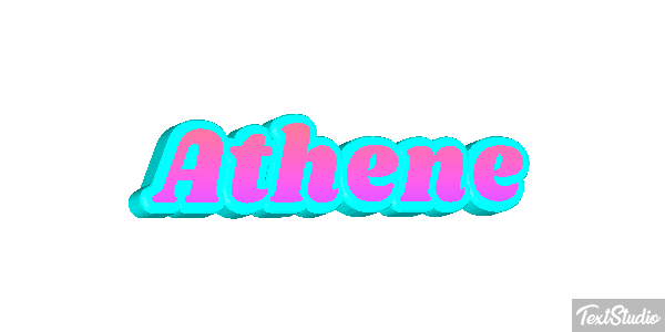 Athene Text effect
