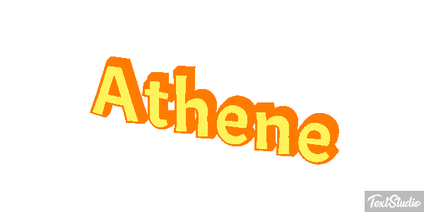 Athene Text effect