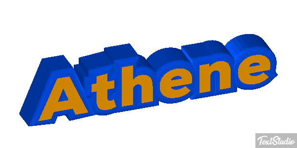 Athene Text effect
