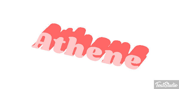 Athene Text effect