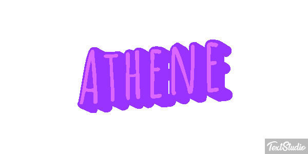 Athene Text effect