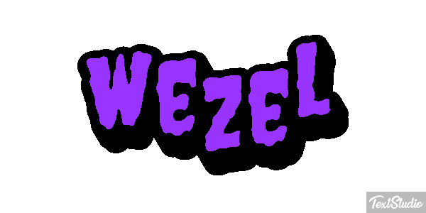 Wezel Efeito do texto