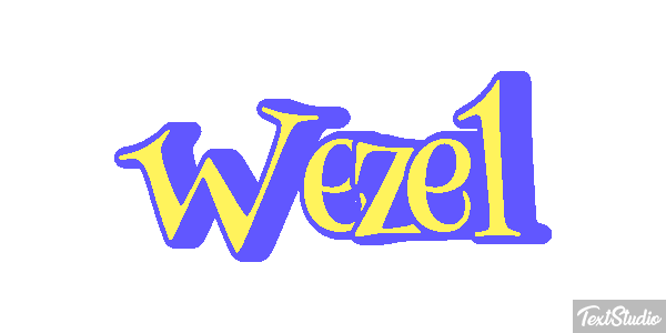Wezel Efeito do texto