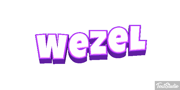 Wezel Efeito do texto