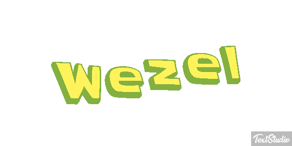 Wezel Efeito do texto