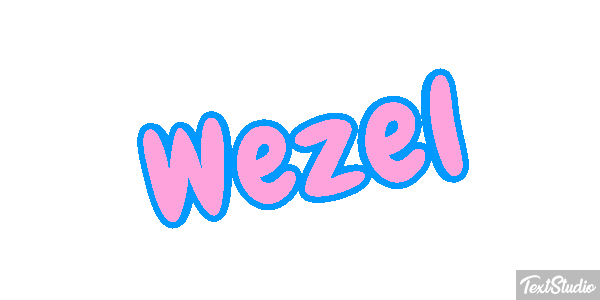 Wezel Efeito do texto