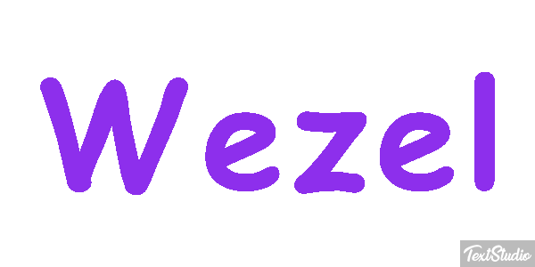 Wezel Efeito do texto