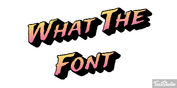 What The Font Text effect
