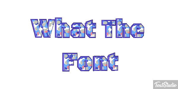 What The Font Text effect