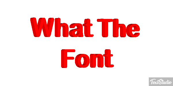 What The Font Text effect