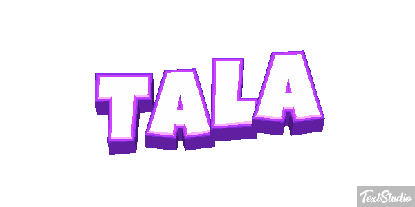 Tala Texteffekt