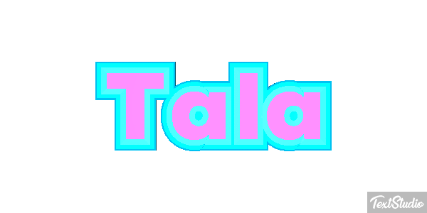 Tala Texteffekt