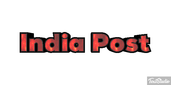 Índia Post Text effect