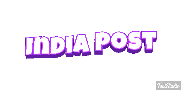 Índia Post Text effect