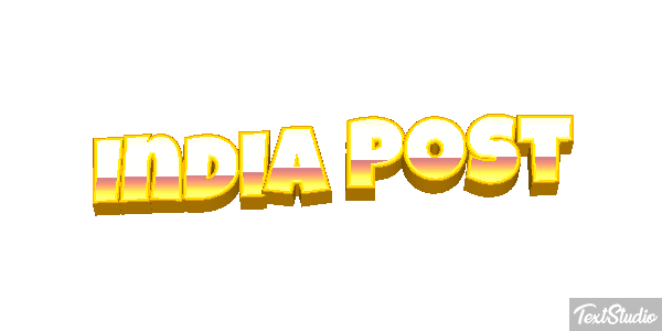 Índia Post Text effect
