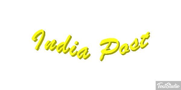 Índia Post Text effect