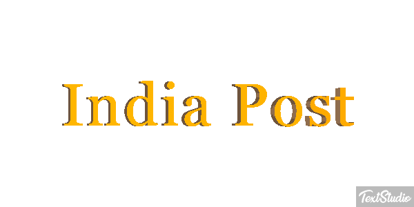 Índia Post Text effect